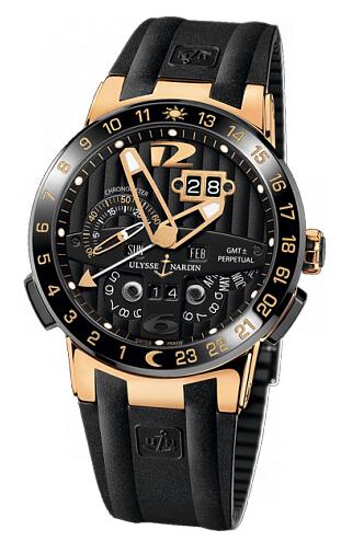 Ulysse Nardin Perpetual Calendars Black Toro 326-03 Replica Watch